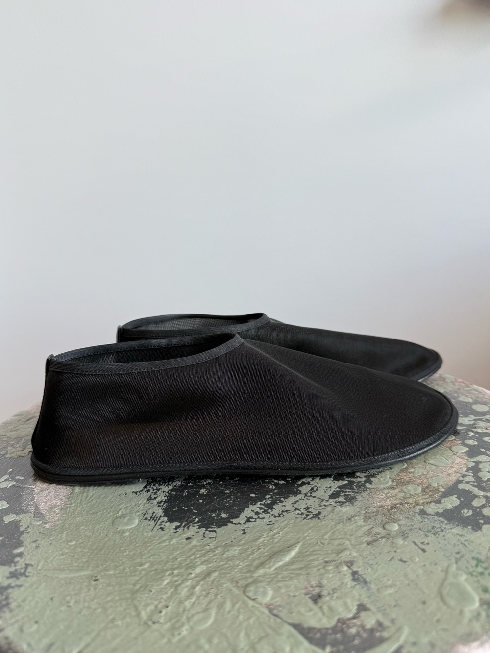 The Row - Mesh Sock Black Flats - Picture 4 of 6